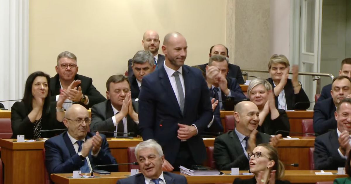 Hrvatski Sabor Je Upravo Potvrdio Damira Habijana Za Ministra