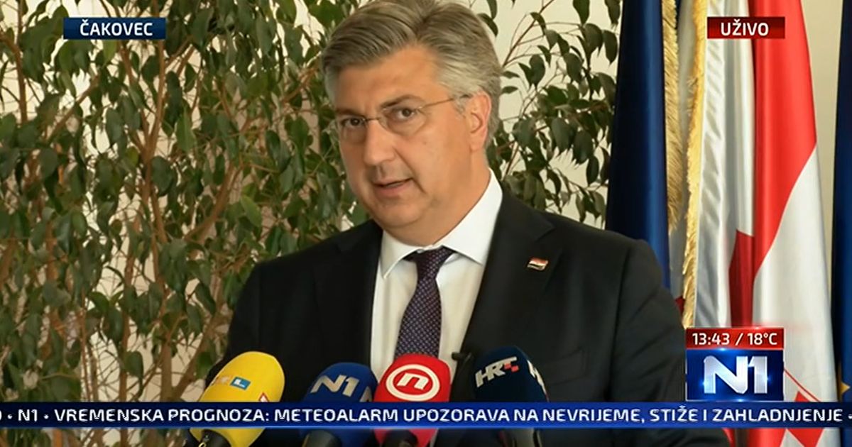 Andrej Plenkovi Imam Podr Ku Zastupnika Teoretski Telegram Hr