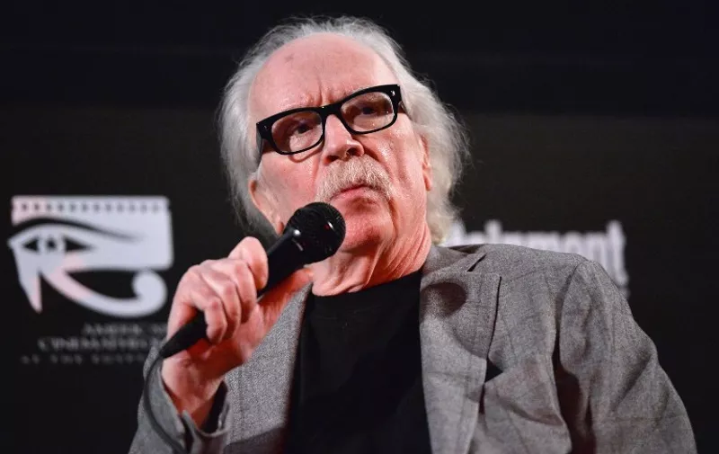 HOLLYWOOD, CA - MAY 02: Director John Carpenter attends Entertainment Weekly's CapeTown Film Festival presented by The American Cinematheque and TNT's "Falling Skies" at the Egyptian Theatre on May 2, 2013 in Hollywood, California.   Alberto E. Rodriguez/Getty Images for Entertainment Weekly/AFP