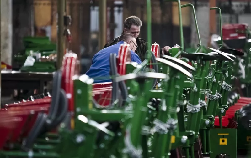 05.03.2010., Osijek - Osjecka tvornica poljoprivrednih strojeva OLT u velikim je problemima zbog krize u poljoprivredi. 
Photo: Krunoslav Petric/PIXSELL