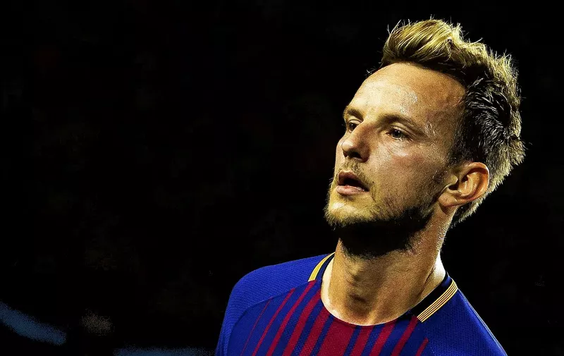 BARCELONA, SPAIN &#8211; SEPTEMBER 12: Ivan Rakitic of Barcelona in action during the UEFA Champions League match between the FC Barcelona and Juventus FC at the Camp Nou stadium in Barcelona, Spain on September 12, 2017. Albert Llop / Anadolu Agency, Image: 349182783, License: Rights-managed, Restrictions: , Model Release: no, Credit line: Profimedia, Abaca