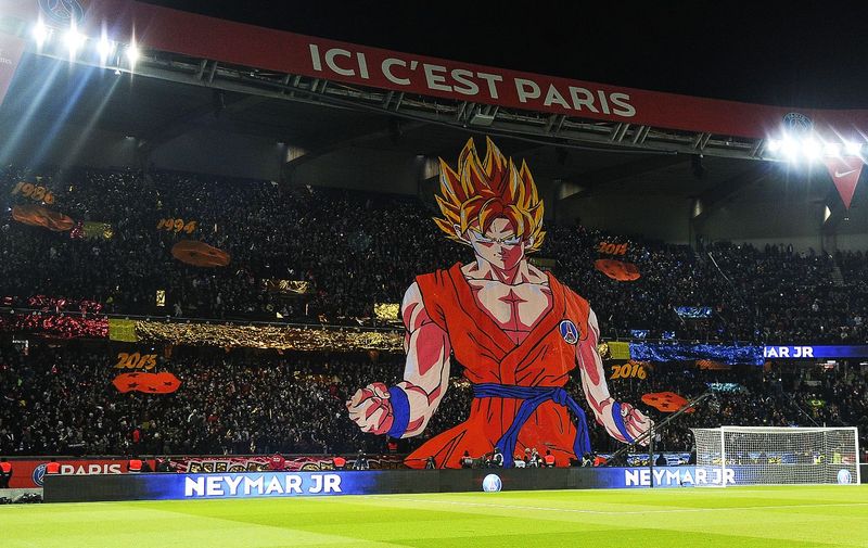 .Illustration supporters during the French League One soccer match between Paris Saint-Germain and Marseille at the Parc des Princes Stadium, in Paris, France, Sunday, Feb. 25, 2018. //SPENCERJOHN_1208.02600/Credit:JOHN SPENCER/SIPA/1802261551, Image: 364393045, License: Rights-managed, Restrictions: , Model Release: no, Credit line: Profimedia, TEMP Sipa Press