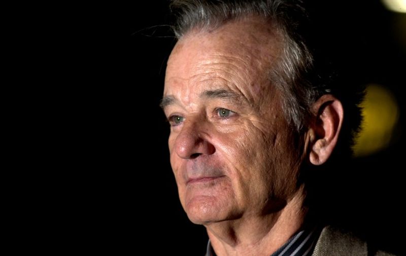 US actor Bill Murray poses on the red carpet as he arrives to attend the premiere of his film 'Hyde Park on Hudson' during the 56th BFI London Film Festival in London on October 16, 2012. AFP PHOTO / ANDREW COWIE / AFP / ANDREW COWIE
