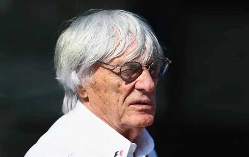MONTREAL, QC - JUNE 06: F1 supremo Bernie Ecclestone looks on during qualifying for the Canadian Formula One Grand Prix at Circuit Gilles Villeneuve on June 6, 2015 in Montreal, Canada.   Clive Mason/Getty Images/AFP