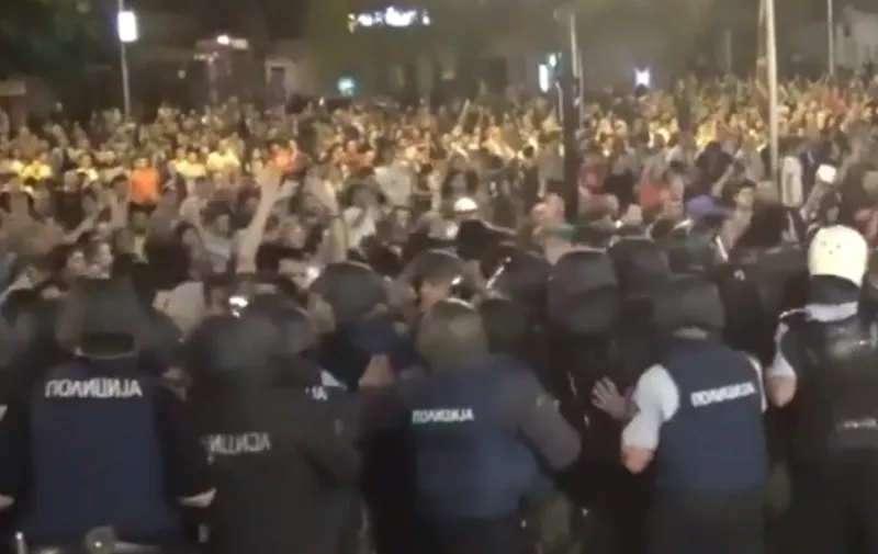 Prosvjedi u Makedoniji