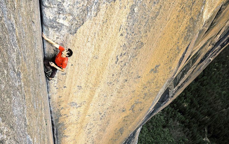 FREE SOLO, US poster, Alex Honnold, 2018.