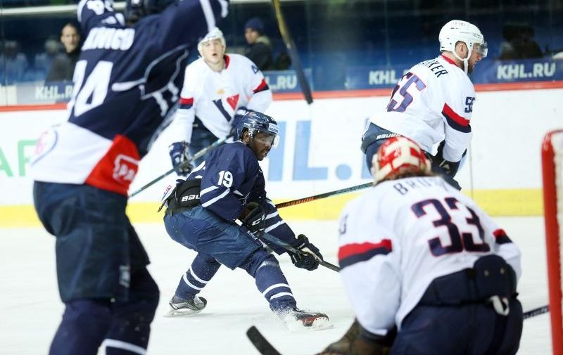 01.11.2015. Zagreb - Dom Sportova, KHL, 29. kolo, KHL Medvescak - HC Slovan. Edwin Hedberg.
Photo: Goran Jakus/PIXSELL