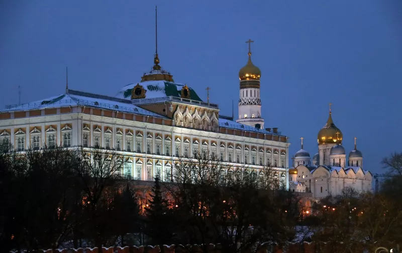 MOSCOW, RUSSIA - JANUARY 14, 2017: A view of the Moscow Kremlin. Vladimir Smirnov/TASS,Image: 310762867, License: Rights-managed, Restrictions: , Model Release: no, Credit line: Profimedia