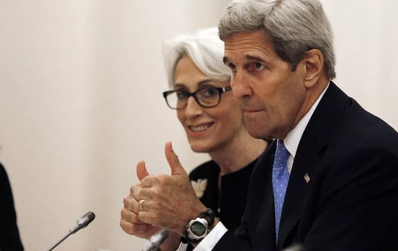John Kerry i Wendy Sherman
