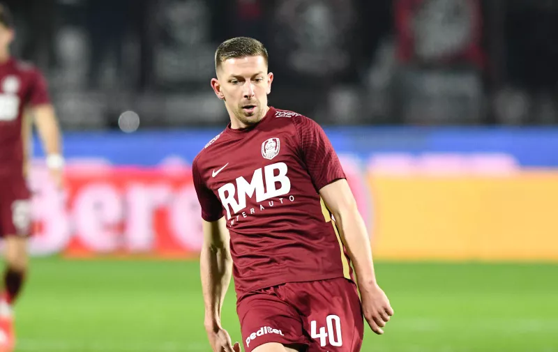 SuperLiga stage 17: CFR Cluj vs UTA Arad Romania SuperLiga stage 17: CFR Cluj vs UTA Arad , disputed on Dr Constantin Radulescu Stadium, 25 November 2023 Copyright: xAncaxTepeix