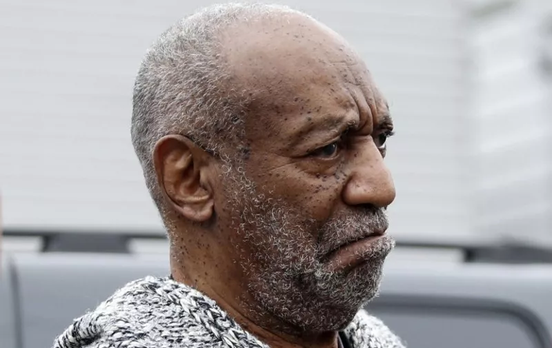 US comedian Bill Cosby December 30, 2015 at the Court House in Elkins Park, Pennsylvania to face arraignment on charges of aggravated indecent assault. Cosby was arraigned over an incident that took place in 2004 -- the first criminal charge filed against the actor after dozens of women claimed abuse.AFP PHOTO/KENA BETANCUR / AFP / KENA BETANCUR