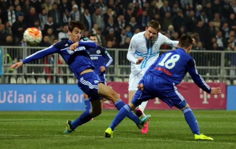 13.12.2015., stadion Rujevica, Rijeka - MAXtv 1. HNL, 20. kolo, HNK Rijeka - NK Slaven Belupo. 
Photo: Goran Kovacic/PIXSELL