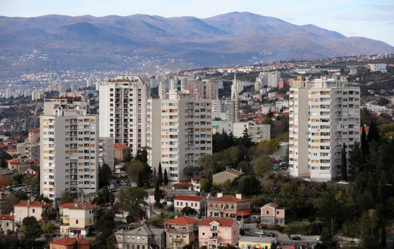 28.11.2022., Rijeka - Panorama grada. Photo: Goran Kovacic/PIXSELL