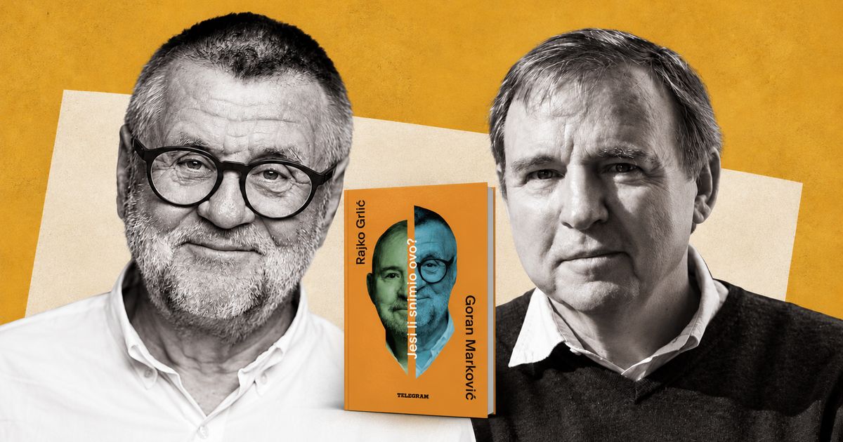 Sutra spektakl u Laubi, legendarni redatelji Rajko Grlić i Goran Marković predstavljaju novu knjigu