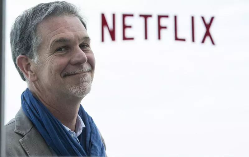 20140919 - BRUSSELS, BELGIUM: Netflix CEO Reed Hastings poses for the photographer during a press conference for the launch of Netflix application in Belgium, at Amigo hotel in Brussels, Friday 19 September 2014. BELGA PHOTO JASPER JACOBS