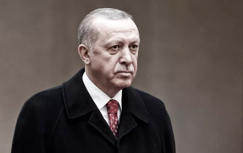 BGUK_1134001 - Rome, ITALY  - Italian Premier meets the President of Turkey in Rome

Pictured: Recep Tayyip Erdogan

BACKGRID UK 5 FEBRUARY 2018, Image: 362366358, License: Rights-managed, Restrictions: , Model Release: no, Credit line: Profimedia, Xposurephotos