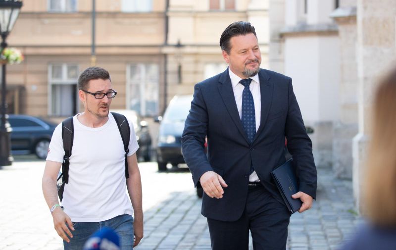 27.06.2019., Zagreb - 163. sjednica Vlade RH. Dolazak ministara. Lovro Kuscevic.
Photo: Davor Puklavec/PIXSELL