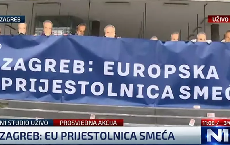 "Zagreb, europska prijestolnica smeća"