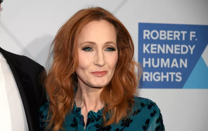 NEW YORK, NEW YORK - DECEMBER 12: Author J.k. Rowling arrives at the RFK Ripple of Hope Awards at New York Hilton Midtown on December 12, 2019 in New York City.   Dia Dipasupil/Getty Images/AFP (Photo by Dia Dipasupil / GETTY IMAGES NORTH AMERICA / Getty Images via AFP)