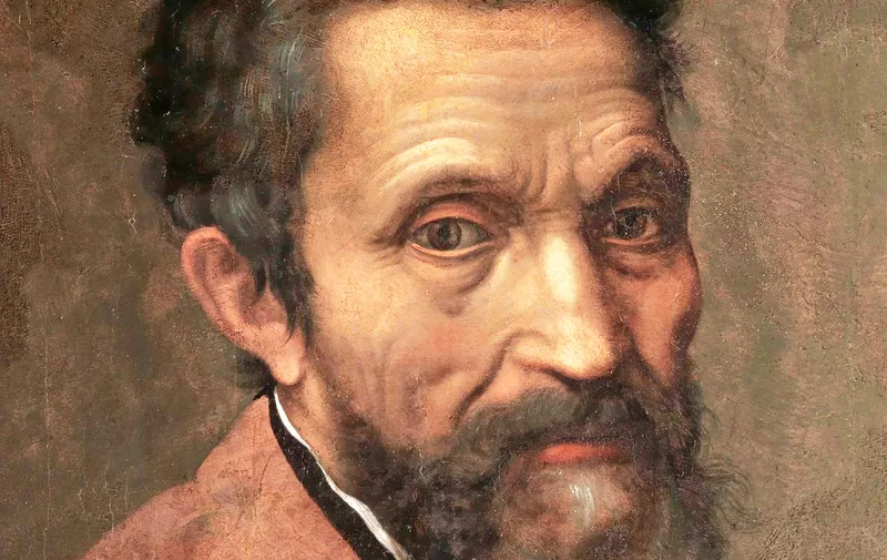 Daniele da Volterra (Daniele Ricciarelli) (Italian, Volterra 1509â€“1566 Rome)
Michelangelo Buonarroti (1475â€“1564), probably ca. 1544
Oil on wood; 34 3/4 x 25 1/4 in. (88.3 x 64.1 cm)
The Metropolitan Museum of Art, New York, Gift of Clarence Dillon, 1977 (1977.384.1)
http://www.metmuseum.org/Collections/search-the-collections/436771