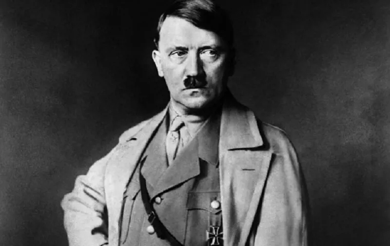 An undated portrait of German Nazi Chancellor Adolf Hitler (1889-1945). After Hitler was made Chancellor in January 1933 he suspended the constitution, silenced opposition, exploited successfully the burning of the Reichstag (Parliament) building, and brought the Nazi Party to power. AFP PHOTO / AFP PHOTO / FRANCE PRESSE VOIR / HEINRICH HOFFMANN