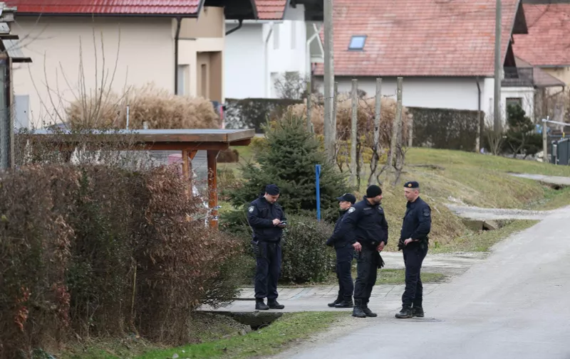 06.02.2026., Cakovec - U medjimurskom selu Mali Mihaljevec doslo je do pucnjave. Prema prvim informacijama radi se o ubojstvu i samoubojstvu. U tijeku je ocevid. Photo: Igor Kralj/PIXSELL