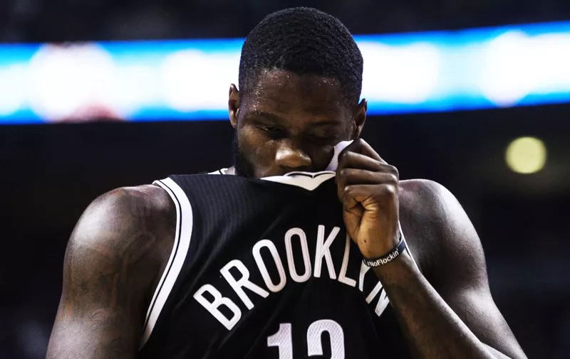Brooklyn Nets forward Anthony Bennett reacts during his team&#8217;s 104-116 loss to Toronto Raptors during NBA basketball action in Toronto on Tuesday, December 20, 2016., Image: 309215667, License: Rights-managed, Restrictions: World rights excluding North America, Model Release: no, Credit line: Profimedia, Press Association