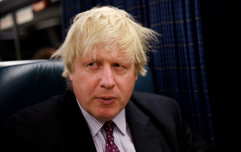 Foreign Secretary Boris Johnson on the Amtrak Acela train departing Washington DC for Manhattan, New York, USA after a terror attack in London claiming the lives of a Police Officer and three civilians, with dozens injured
Boris Johnson visit to the USA - 22 Mar 2017, Image: 326784233, License: Rights-managed, Restrictions: , Model Release: no, Credit line: Dan Callister / Shutterstock Editorial / Profimedia