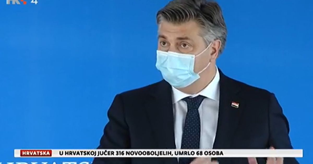 Premijer Na Presici Objašnjavao Zašto Je Zbog Korone Išao U Bolnicu ...