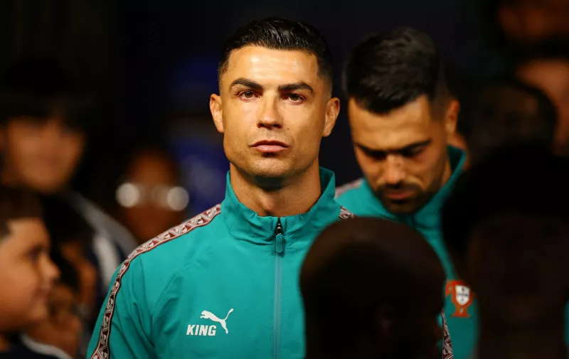 Soccer Football - FIFA World Cup 2026 - Group K - Portugal v DR Congo - Houston Stadium, Houston, Texas, U.S. - June 17, 2026 Portugal's Cristiano Ronaldo in the tunnel waiting to walk out onto the pitch before the match REUTERS/Phil Noble