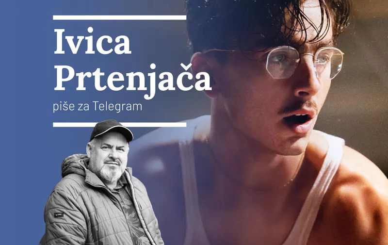 Ivica Prtenjača, autor koji piše za Telegram, s prikazom mladića u naočalama u pozadini.