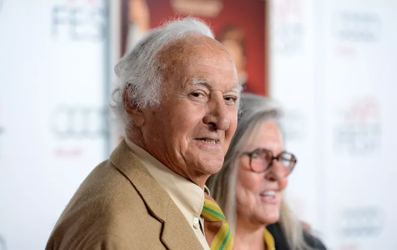 HOLLYWOOD, CA - NOVEMBER 01: Actor Robert Loggia and wife Audrey O'Brien arrive at the premiere of "Hitchcock" during AFI Fest 2012 presented by Audi at Grauman's Chinese Theatre on November 1, 2012 in Hollywood, California.   Jason Merritt/Getty Images for AFI/AFP