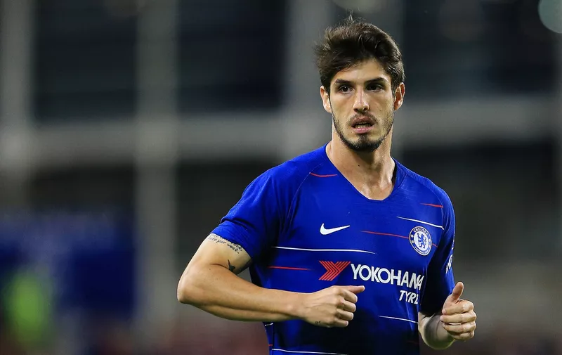 Chelsea s Lucas Piazon during the pre season friendly match at the Aviva Stadium, Dublin. Picture date 1st August 2018. Picture credit should read: Matt McNulty/Sportimage PUBLICATIONxNOTxINxUK