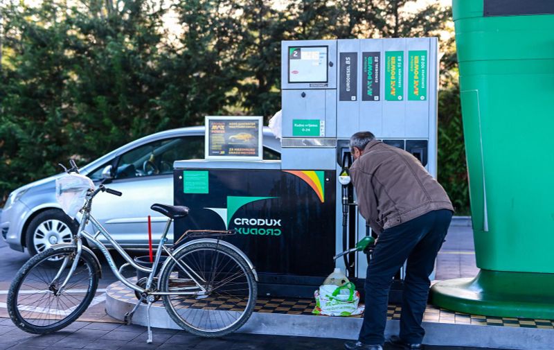 11.04.2022., Zagreb, - U iscekivanju novih cijena goriva sutra ujutro. Photo: Igor Soban/PIXSELL