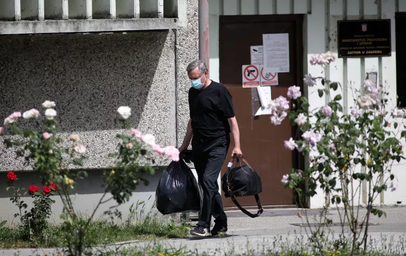 21.06.2021., Zagreb - Osjecki sudac Ante Kvesic, kojeg je Zdravko Mamic optuzio za korupciju, izlazi iz pritvora u Remetincu. Photo: Marin Tironi/PIXSELL