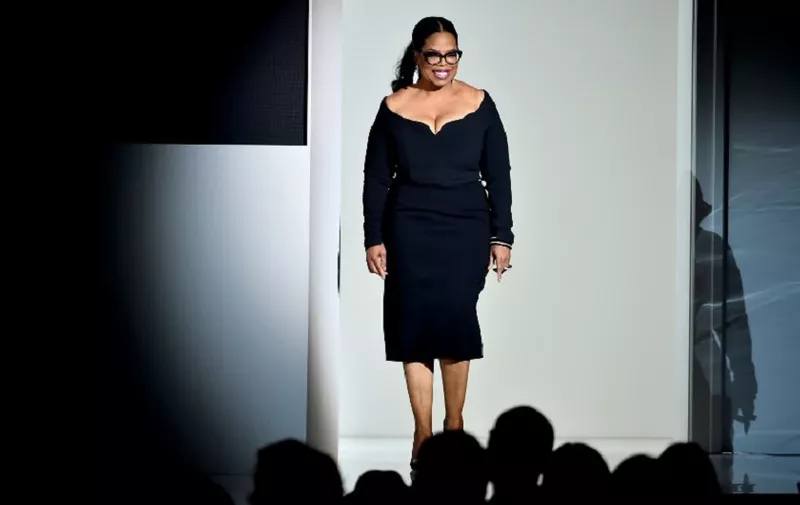 NEW YORK, NY - JUNE 04: Oprah Winfrey speaks onstage during the 2018 CFDA Fashion Awards at Brooklyn Museum on June 4, 2018 in New York City.   Theo Wargo/Getty Images/AFP