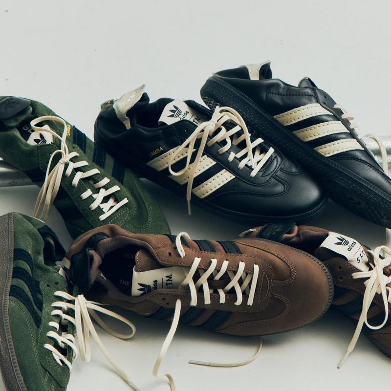 adidas gazelle silver green womens Samba OG Shoes Core Black/Core Black/Cloud White – Karen Walker main image 0