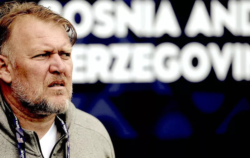 Bosnia and Herzegovina manager Robert Prosinecki Northern Ireland v Bosnia and Herzegovina, UEFA Nations League, League B, Football, Windsor Park, Belfast, UK &#8211; 08 Sep 2018, Image: 385909352, License: Rights-managed, Restrictions: , Model Release: no, Credit line: Profimedia, TEMP Rex Features