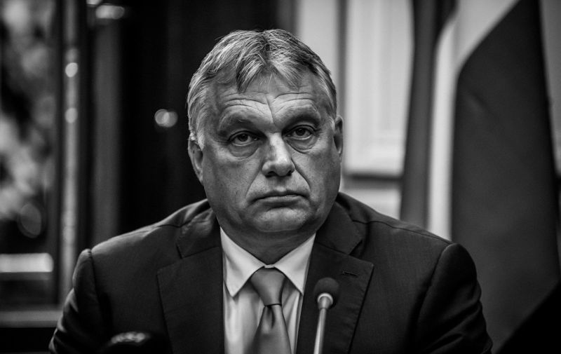 Hungarian Prime Minister Viktor Orban during the press conference after the meeting at the Prefecture in Milan
Hungarian Prime Minister Viktor Orban visit to Italy - 28 Aug 2018, Image: 384429919, License: Rights-managed, Restrictions: , Model Release: no, Credit line: Profimedia, TEMP Rex Features