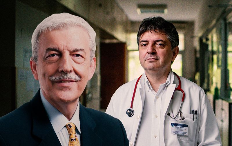 Prof. dr. Milivoj Jovančević (lijevo) i prof. dr. Goran Tešović (desno) 