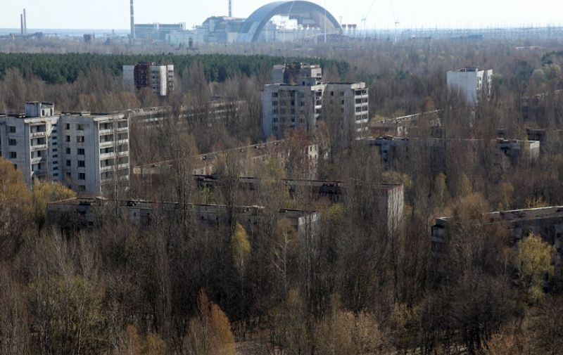 Ostaci nuklearne elektrane u Černobilu