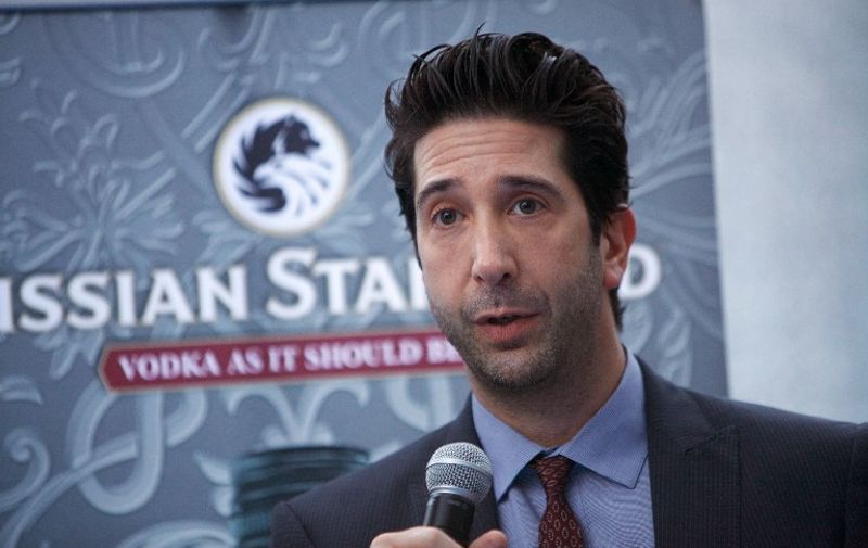 CHICAGO, IL - MAY 22: (EXCLUSIVE COVERAGE) David Schwimmer attends Michigan Avenue Magazine Celebrates Cover Star David Schwimmer With Russian Standard Vodka At The Dec Rooftop Lounge + Bar on May 22, 2013 in Chicago, Illinois.   Jeff Schear/Getty Images for Michigan Avenue Magazine/AFP