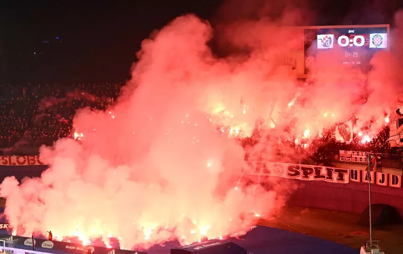17.12.2023., stadion Maksimir, Zagreb - SuperSport HNL, 19. kolo, GNK Dinamo - HNK Hajduk.  Photo: Marko Lukunic/PIXSELL