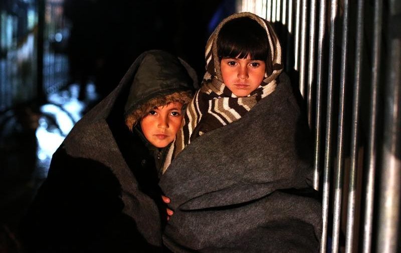 18.10.2015., Opatovac - Najveci broj izbjeglica dosao je u izbjeglicki kamp Opatovac tokom danasnjeg dana. 
Photo: Marko Mrkonjic/PIXSELL