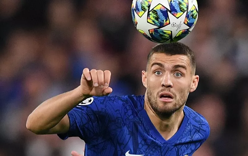 Chelsea's Croatian midfielder Mateo Kovacic controls the ball during the UEFA Champion's League Group H football match between Chelsea and Valencia at Stamford Bridge in London on September 17, 2019. (Photo by DANIEL LEAL-OLIVAS / AFP)