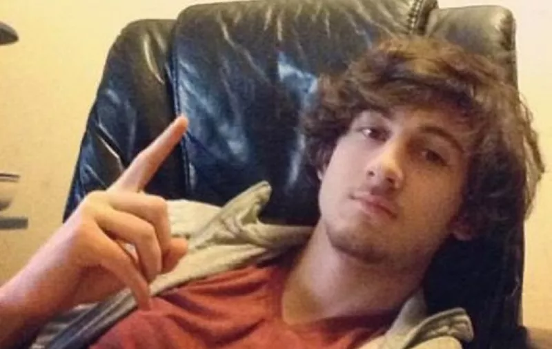 In this handout image shown to jurors on March 18, 2015 in Boston, and obtained March 19, 2015, courtesy of the US Department of Justice/US Attorneys Office  District of Massachusetts, shows an evidence photo of convicted Boston bomber Dzhokhar Tsarnaev at his home in Cambridge. A US jury on May 15, 2015, sentenced Boston bomber Tsarnaev to death. It took the jury more than 14 hours to choose the death sentence on six of the 17 capital counts on which the 21-year-old Muslim former university student of Chechen descent was last month convicted over the April 2013 attacks.   == RESTRICTED TO EDITORIAL USE / MANDATORY CREDIT: "AFP PHOTO HANDOUT-US DEPARTMENT OF JUSTICE"/ NO MARKETING - NO ADVERTISING CAMPAIGNS  NO A LA CARTE SALES / DISTRIBUTED AS A SERVICE TO CLIENTS ==