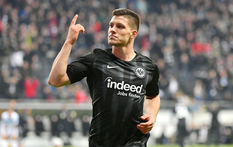 (181005) &#8212; FRANKFURT, Oct. 5, 2018 (Xinhua) &#8212; Luka Jovic of Eintracht Frankfurt celebrates after scoring during the Europa League Group H match in Frankfurt am Main, Germany, Oct. 4, 2018. Eintracht Frankfurt won 4-1. (Xinhua/Ulrich Hufnagel) &#8211; Ulrich Hufnagel -//CHINENOUVELLE_XxjpbeE007018_20181005_PEPFN0A001/Credit:CHINE NOUVELLE/SIPA/1810051028, Image: 389906771, License: Rights-managed, Restrictions: , Model Release: no, Credit line: Profimedia, TEMP [&hellip;]