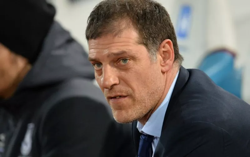 West Ham United's Croatian manager Slaven Bilic looks on ahead of the English FA Cup fourth round replay football match between West Ham United and Liverpool at The Boleyn Ground in Upton Park, east London, on February 9, 2016. / AFP / GLYN KIRK / RESTRICTED TO EDITORIAL USE. No use with unauthorized audio, video, data, fixture lists, club/league logos or 'live' services. Online in-match use limited to 75 images, no video emulation. No use in betting, games or single club/league/player publications.  /