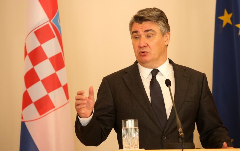 27.10.2021., Zagreb - Predsjednik Republike Hrvatske Zoran Milanovic primio je predsjednika Republike Malte Georga Vellu.