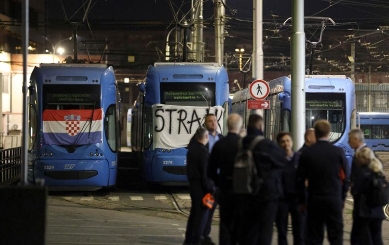 Počeo najveći štrajk u Zagrebu: ne voze tramvaji i autobusi | Telegram.hr